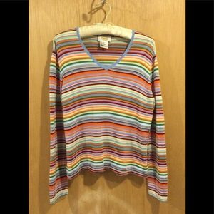 Talbots knit top, size M